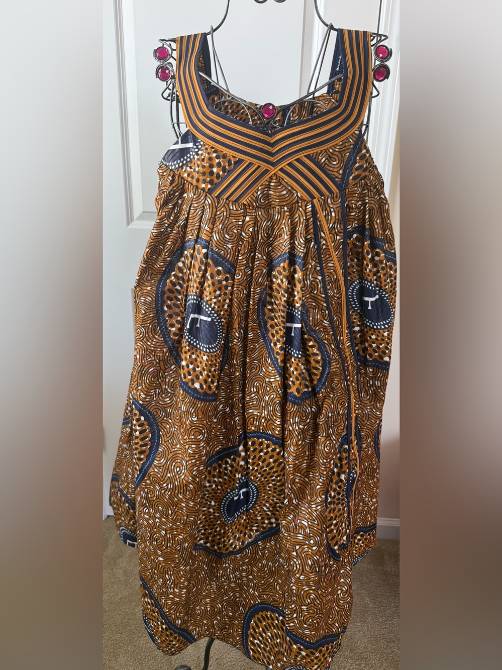 Ankara Print Handmade Dress